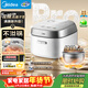 美的（Midea）花瓣P(guān)ro 2.0IH加熱電飯煲電飯鍋3-4人純鈦0涂層家用舒胃柴火飯鋼化玻璃電煮鍋40HB9T一級能效年貨