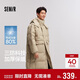 森馬（Semir）羽絨服男三防中長(cháng)款外套撞色冬裝厚款情侶時(shí)尚109724113203