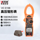 勝利儀器（VICTOR）高壓2000V鉗形電流表自動(dòng)量程鉗表家用交直流鉗形表 VC615B 