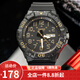卡西歐(CASIO)學(xué)生運動(dòng)手表男 簡(jiǎn)約防水兒童表日期星期樹(shù)脂皮帶手表 MRW-210H-1A2