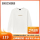 斯凱奇（Skechers）男女同款休閑針織長(cháng)袖T恤衫L325U096