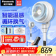 松下空氣循環(huán)扇家用直流變頻電風(fēng)扇落地扇3D立體廣角送風(fēng) 空氣循環(huán)扇F-CW1801C-W