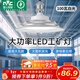 雷士（NVC）燈泡LED大功率球泡飛碟燈e27螺口家用廠(chǎng)房車(chē)間倉庫工礦燈超亮光源 100W白光E27工礦燈-不含底座和線(xiàn)