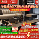 艾優(yōu)尚輕奢高級感茶幾客廳家用意式極簡(jiǎn)2025新款茶桌微晶石創(chuàng  )意現代茶臺 A220茶幾【玻璃臺面+四抽屜】140*80*40cm