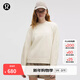 lululemon丨Scuba 女士超寬松款套頭衛衣 *文字徽標 LW3JDBS 淺象牙白 M /L