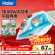 海爾（Haier）家用蒸汽電熨斗掛燙機小型迷你手持熨燙機大功率干濕兩用老式熨斗拼豆裁縫店爆炸蒸汽 HY-Y1616