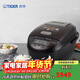 虎牌（TIGER）日本原裝進(jìn)口壓力IH電磁加熱智能土鍋涂層電飯煲 2-3人 3L 黑色JPK-G10C