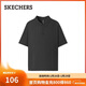 斯凱奇（Skechers）女士針織短袖POLO衫百搭時(shí)尚休閑L225W059