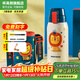 杯具熊（BEDDYBEAR）兒童水杯保溫杯316不銹鋼吸管直飲保溫壺男女寶寶學(xué)生上學(xué)喝水杯 復古雙飲兒童杯-獅子620ml