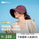 蕉下（beneunder）側臉?lè )罆聒喩嗝卑羟蛎睗O夫帽女夏遮陽(yáng)帽太陽(yáng)帽大檐遮臉帽子新款 暮色紫【彈力抽繩】