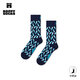 Happy Socks【2026新款】男女士潮牌個(gè)性小眾創(chuàng  )意圖案襪子沙丁魚(yú)中時(shí)尚筒襪 深海沙丁魚(yú) 均碼 36-40