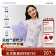 愛(ài)慕兒童抗菌莫代爾女孩保暖內衣套裝25年新品輕暖【5~15℃】魔法珍奇170