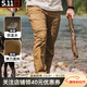 5.11（TACTICAL SERIES ）511戰術(shù)褲男春秋休閑通勤長(cháng)褲防潑水耐磨工裝褲山脈長(cháng)褲74520 袋鼠棕(直筒型） 30-30腰圍約2尺3-2尺4褲長(cháng)約103