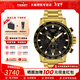 天梭（TISSOT）【咨詢(xún)有驚喜】速敢系列運動(dòng)計時(shí)碼表石英機芯男表瑞士手表送男友 黑盤(pán)金色鋼帶T125.617.33.051.01