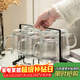 格娜斯高顏值玻璃杯套裝家用喝水杯子耐熱水杯帶把家庭待客泡茶杯牛奶杯