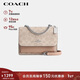 蔻馳（COACH）【品牌直供】新年禮物女士小號印花風(fēng)琴包斜挎包CW206新年禮物