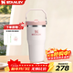 STANLEY折疊吸管杯304不銹鋼保溫杯車(chē)載時(shí)尚戶(hù)外大容量男女新年禮物 【熱銷(xiāo)主推Top1】591ml-晶粉色