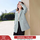 香影小西裝外套2026春新款米白氣質(zhì)休閑西服爆款職場(chǎng)輕熟風(fēng)女裝 藍色 L
