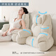馥棉床上靠背墊床頭靠枕護腰玩手機神器孕婦老人專(zhuān)用可拆洗大靠墊懶人 尊享護頸護腰款-素雅米【可拆洗】 95cm*70cm*55cm 含枕芯