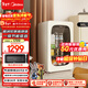 美的（Midea）可愛(ài)多96升冰吧冷藏家用客廳小冰箱辦公室冰吧茶葉飲料水果蔬菜保鮮柜小型紅酒柜JC-96GMR國家補貼