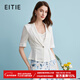 愛(ài)特愛(ài)（EITIE）氣質(zhì)干練修身薄款收腰小西裝短外套夏季新款職業(yè)裝B2403304 極光白10 XL 170