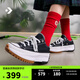 匡威（Converse）官方 Run Star Hike低幫帆布流星厚底鞋黑色168816C 黑色/168816C 37