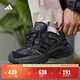 adidas明星同款下班鞋SHADOW FEVER緩震防滑厚底老爹鞋阿迪達斯   黑色/深灰(推薦女生選小半碼)   42