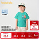 巴拉巴拉童裝男童短袖t恤寶寶打底衫女童上衣速干2025夏208225117211