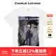Charlie Luciano【吳宣儀同款】小丑男印花短袖寬松潮流男女情侶同款圓領(lǐng)黑白T恤 白色 M 170