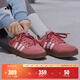 adidas「小鋸齒」D-PAD CLASSIC美高風(fēng)籃球風(fēng)板鞋男女阿迪達斯 粉色   37