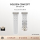 古德康賽GoldenConcept快拆RS賽車(chē)運動(dòng)系列硅膠氟橡膠表帶改裝適配蘋(píng)果Ultra2/3/S10/11 半透明 45/46/49通用