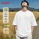班尼路（Baleno）純棉短袖t恤男春夏季重磅寬松簡(jiǎn)約內搭打底衫設計感圓領(lǐng)半袖上衣