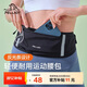 伯希和（Pelliot）跑步腰包男女斜挎包戶(hù)外徒步運動(dòng)手機包輕便收納包165025038黑色
