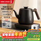 鳴盞全自動(dòng)底部上水智能電熱水壺茶臺電水壺泡茶燒水壺專(zhuān)茶專(zhuān)溫辦公家用煮水壺恒溫電茶爐MZ170 1L /MZ170黑
