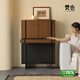 梵也家具聽(tīng)瀾邊柜現代簡(jiǎn)約實(shí)木柚木斗柜臥室客廳靠墻收納儲物邊柜 【梵也原創(chuàng  )】聽(tīng)瀾邊柜（緬甸瓦城柚木）