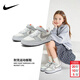 耐克（NIKE）童鞋男孩子女孩鞋 2026新款春季魔術(shù)貼板鞋白鞋運動(dòng)鞋休閑鞋 淡雅灰白-127 32 1Y/20cm