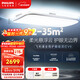 飛利浦（PHILIPS）吸頂燈護眼全光譜客廳大燈LED高端燈具國家補貼V9【包安裝】140W