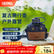 膳魔師（THERMOS）塑料杯水杯大肚壺戶(hù)外旅行大容量露營(yíng)杯子TSK2系列 牛仔藍隨行壺-配迷你袋1個(gè) 1100ml