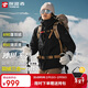 探路者（TOREAD）沖鋒衣三合一戶(hù)外男女冬季羽絨登山服防水防風(fēng)外套 黑色 XL