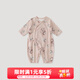 巴厘小豬新生嬰兒兒衣服a類(lèi)純棉秋季連體衣四季初生兒睡衣寶寶哈衣春秋款 獅子樂(lè )園 66cm