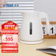 虎牌(TIGER)PCS-G10C輕量快燒迷你電水壺防干燒自動(dòng)斷1L電燒水壺 1L 白色