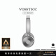 VOSSTICC高奢品牌【柏林之聲帝級頭戴式藍牙耳機】頂級配置 無(wú)線(xiàn)主動(dòng)降噪 金標音質(zhì) 超長(cháng)續航 適用華為蘋(píng)果 銀色【NEW LUXURY GIFT】