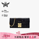 MCM  TRACY大號鏈條錢(qián)包單肩斜挎包黑色禮物