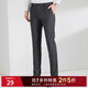圣得西（Sundance）【加絨加厚】保暖寬松休閑褲2025年冬季新款時(shí)尚彈力修身長(cháng)褲男 36灰