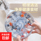 水果自動(dòng)清洗瀝水籃透明蝸牛瀝水籃洗碗池過(guò)濾筐家用廚房濾水神器 透明款-1個(gè)裝【免手清洗】