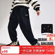 ASK JUNIOR兒童褲子秋冬裝中大童保暖一體絨休閑褲潮流新年男童衛褲