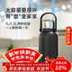 樂(lè )扣樂(lè )扣（LOCK&LOCK）大容量不銹鋼保溫壺保溫保冷水壺戶(hù)外旅行運動(dòng)水壺帶提手1.3L黑色