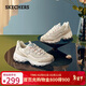 斯凱奇（Skechers）奶茶熊女鞋冬厚底老爹鞋軟底百搭熊貓鞋休閑運動(dòng)鞋149238 37.5