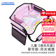 卡斯蘭汽車(chē)兒童安全座椅托盤(pán)車(chē)載寶寶出行多功能可收納桌板防水推車(chē)餐盤(pán) 豪華款【月光城堡】