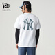 NEW ERA紐亦華MLB短袖T恤男女情侶秋季運動(dòng)NY休閑重磅上衣13546477-XXL